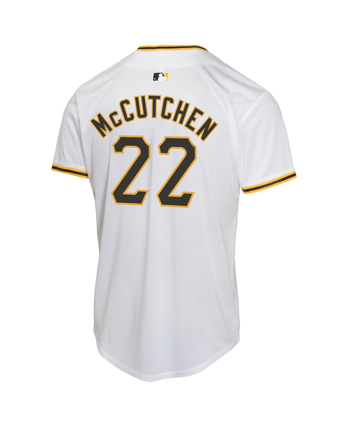 Nike Big Boys and Girls Andrew McCutchenPittsburgh Pirates Home Game Player Jersey - White