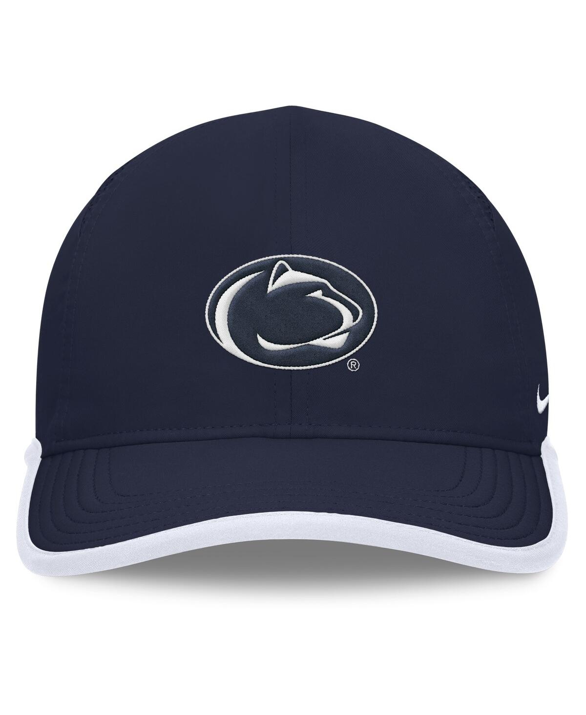 Nike Men'sPenn State Nittany Lions On-Field Featherlight Performance Adjustable Hat - Navy