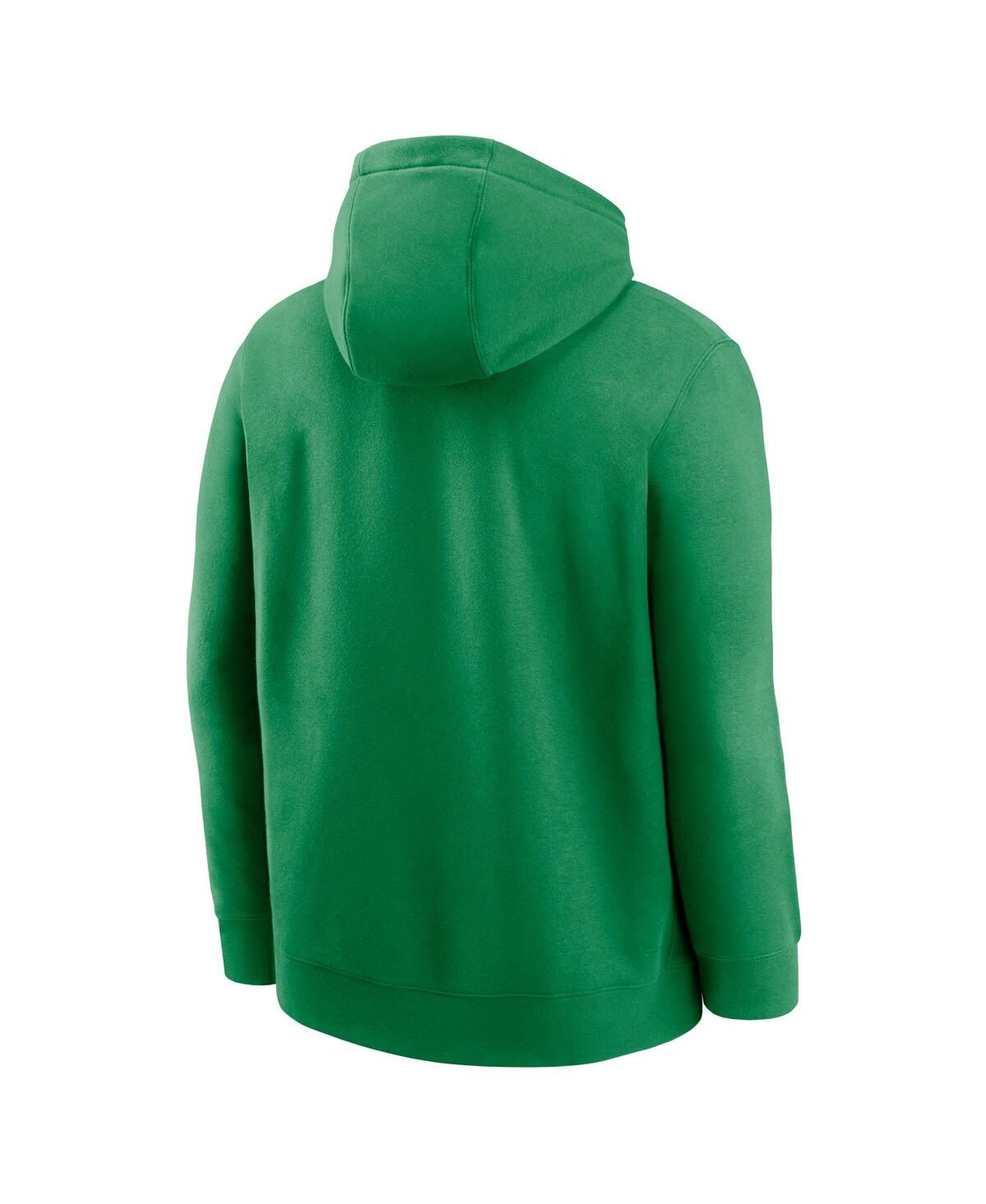 Nike Green Oregon Ducks Legacy Logo Club Fleece Pullover Hoodie In Green