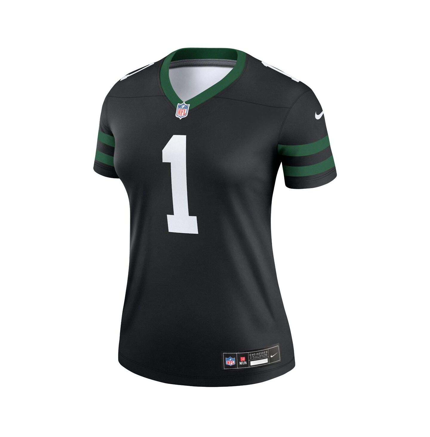 Женское джерси Nike Women's Ahmad Sauce Gardner Black New York Jets Legend Jersey — фото 2