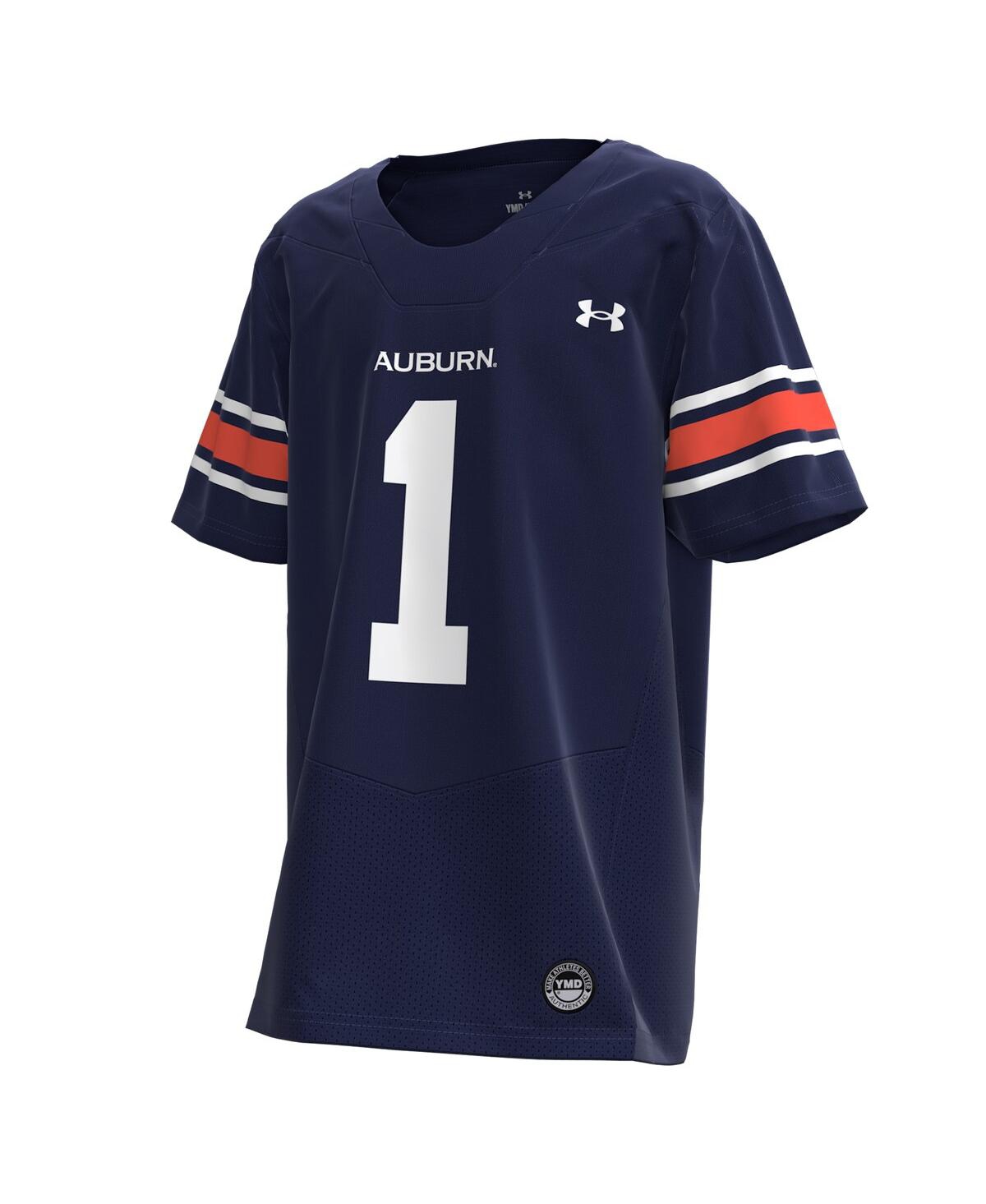 Under Armour Big Boys and GirlsAuburn Tigers Replica Football Jersey - Navy