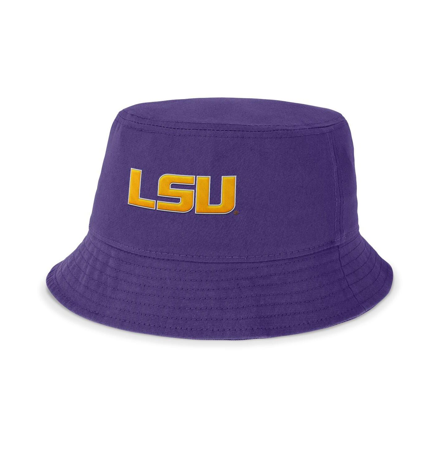 Мужская панама Nike Purple LSU Tigers Local Apex Bucket Hat — фото 1