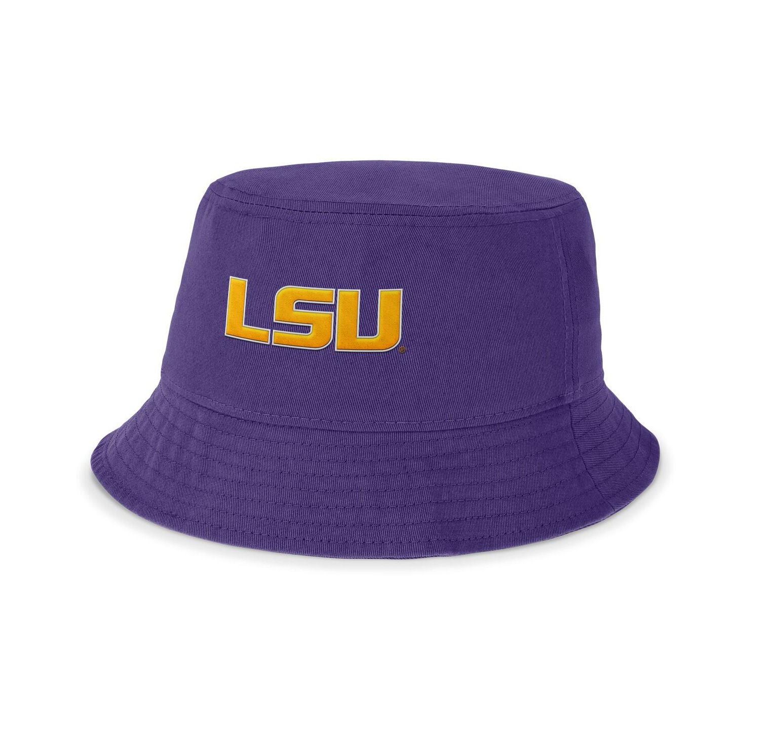 Men's Purple LSU Tigers Local Apex Bucket Hat