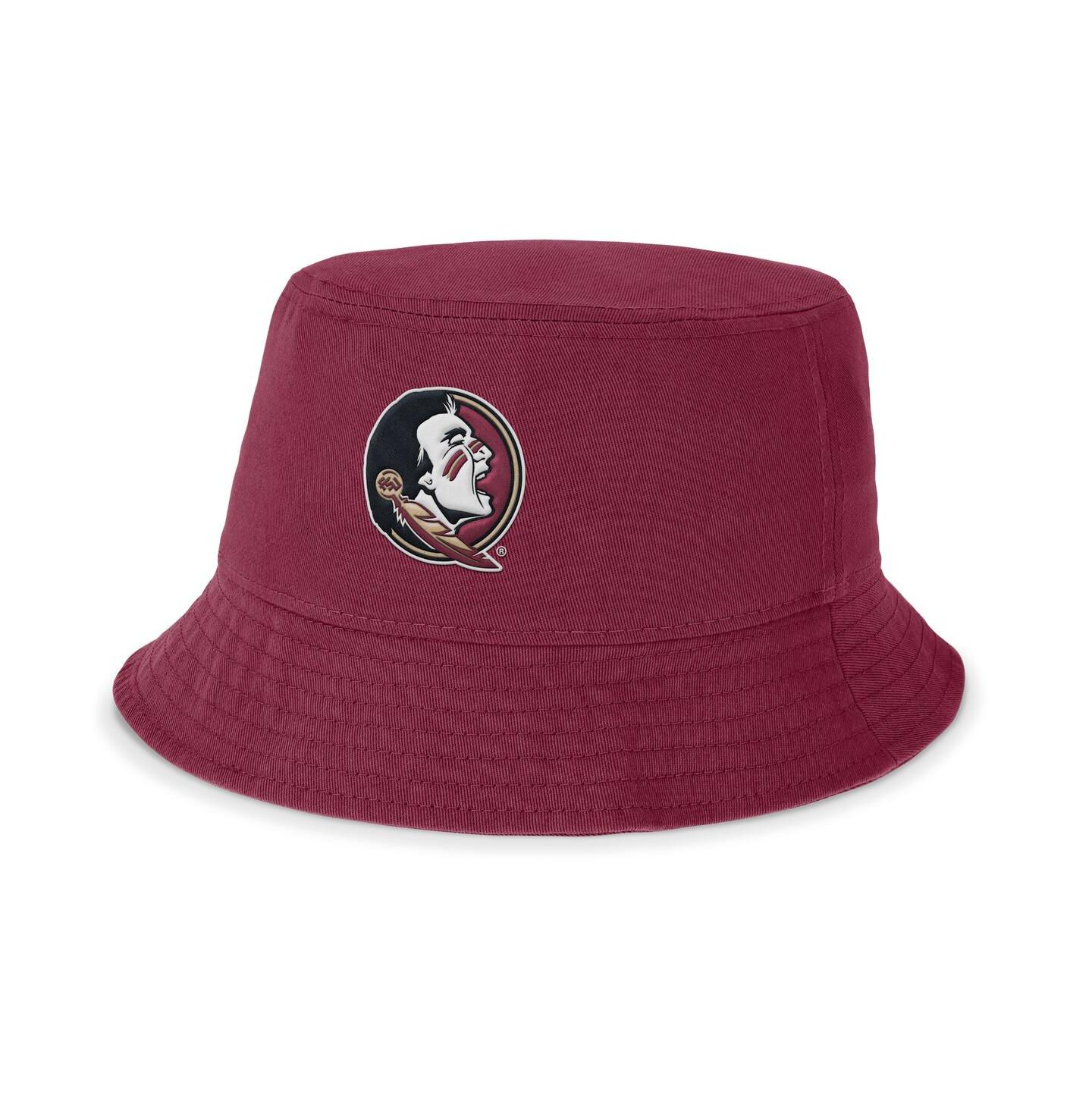 Мужская панама Nike Garnet Florida State Seminoles Local Apex Bucket Hat — фото 1