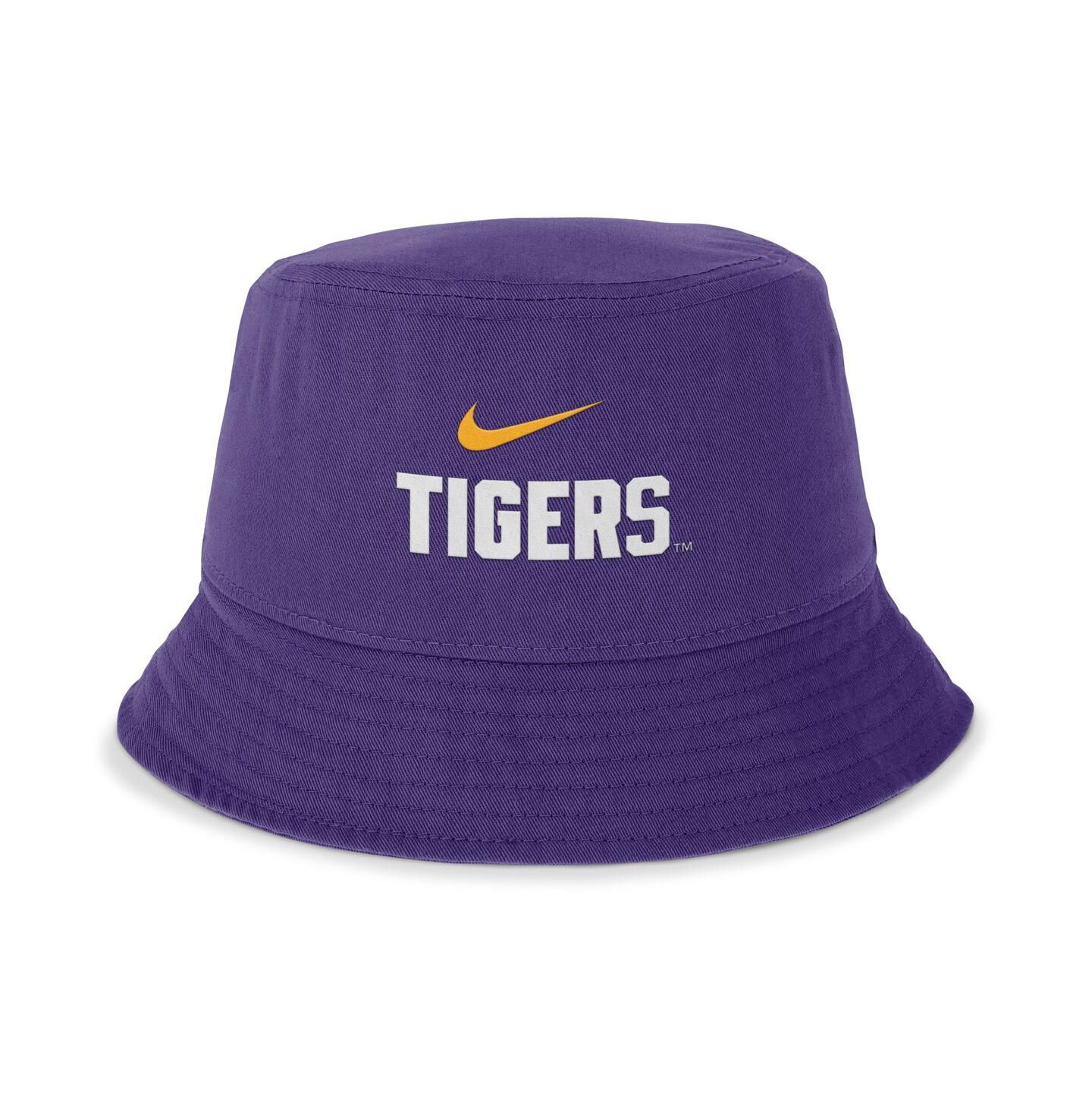 Мужская панама Nike Purple LSU Tigers Local Apex Bucket Hat — фото 2