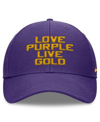 Men's Purple LSU Tigers Local Adjustable Hat