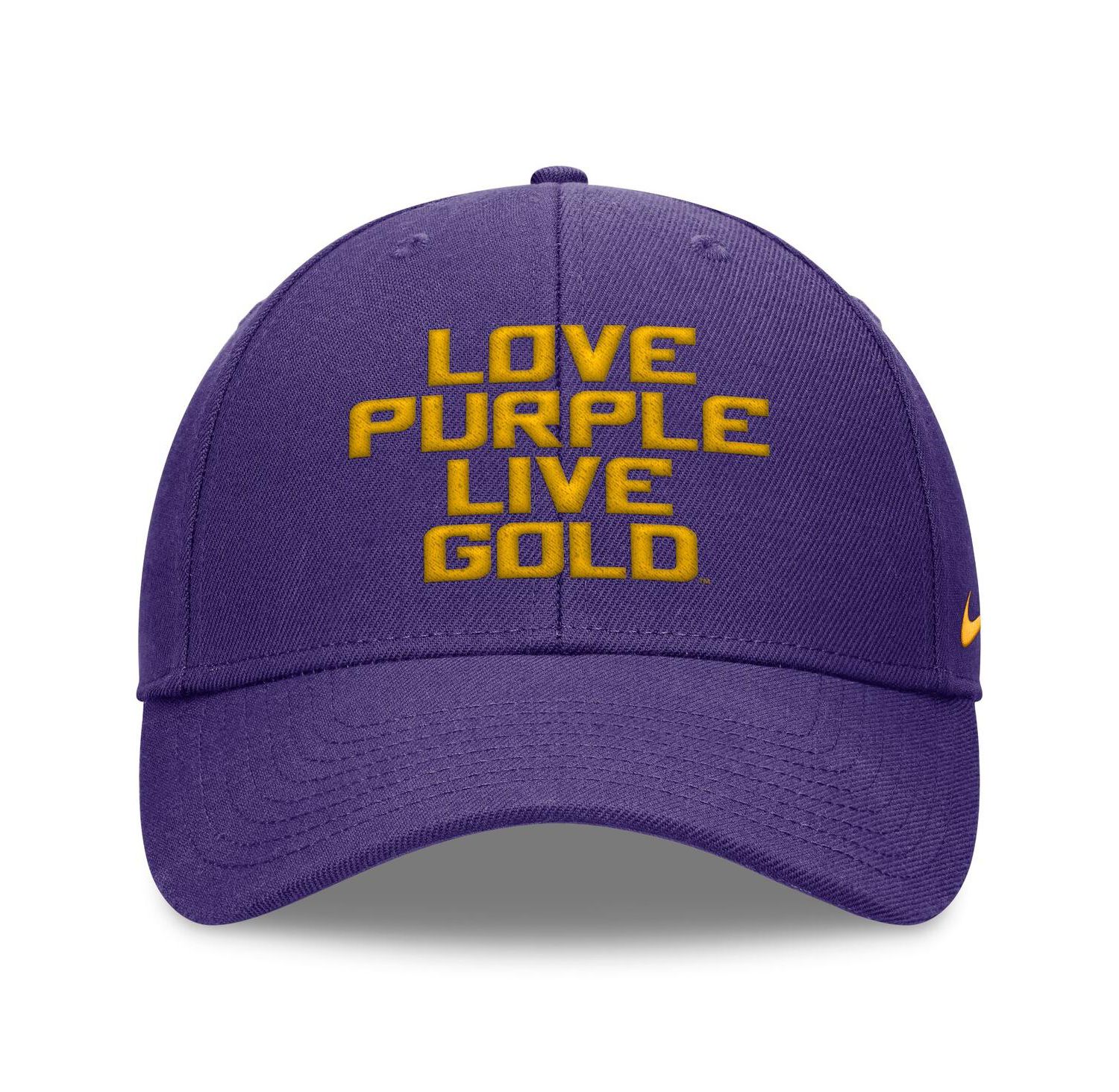 Men's Purple LSU Tigers Local Adjustable Hat