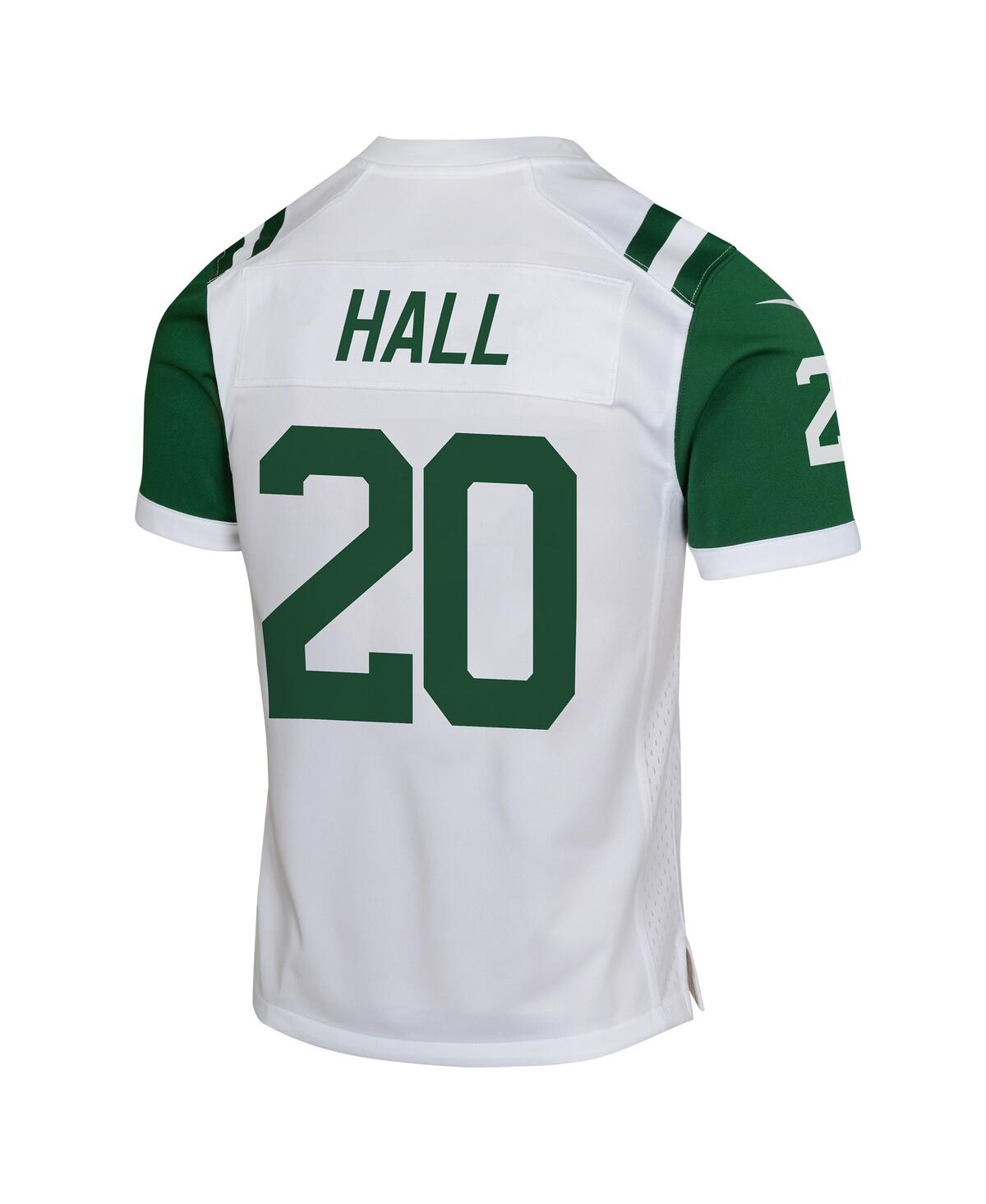 Nike Big Boys and Girls Breece HallNew York Jets Classic Alternate Game Jersey - White