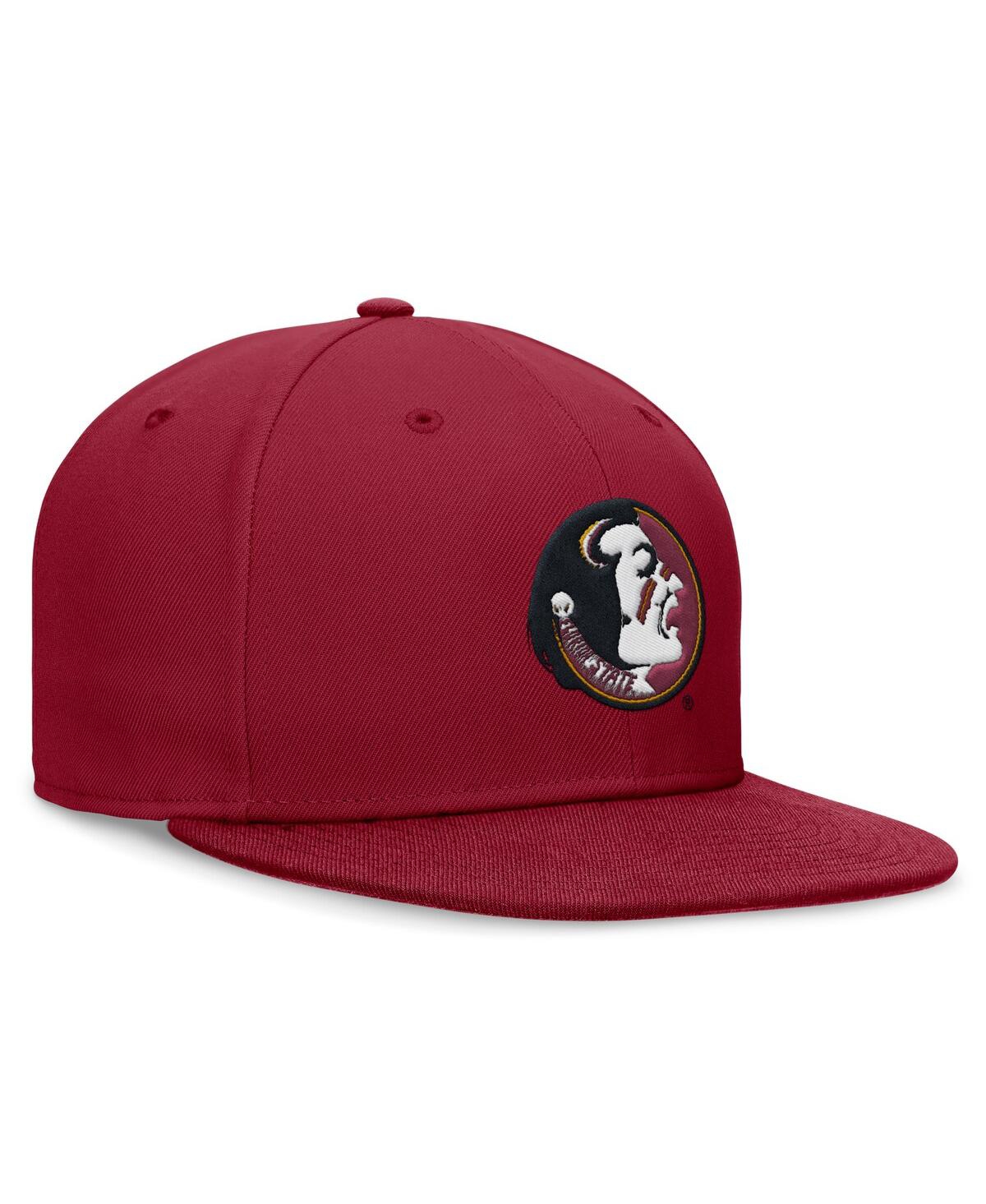 Nike Men's Garnet Florida State Seminoles Legacy True Fitted Hat In Garnet