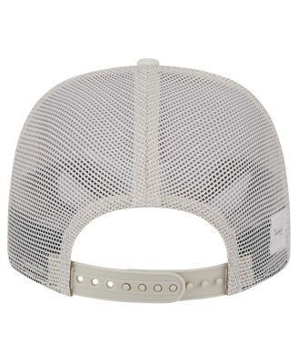 Men's Stone Alabama Crimson Tide Canvas 9SEVENTY Stretch-Snap Hat