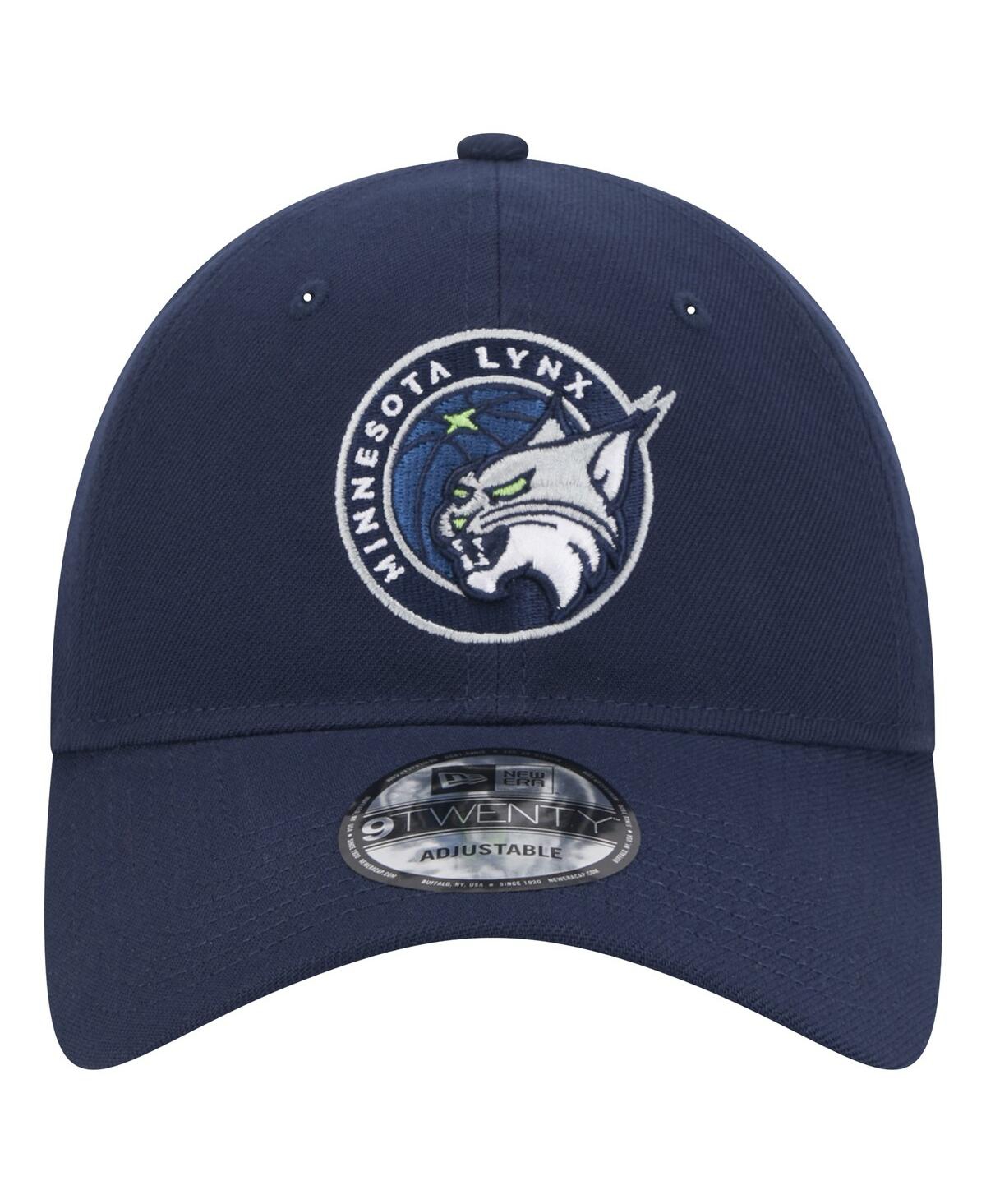 New Era Men's And Women's Navy Minnesota Lynx Core Logo 9twenty Adjustable Hat In Navy