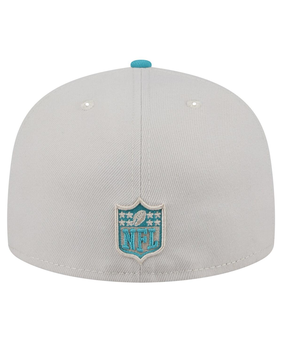 New Era Men's Miami Dolphins Stoney 59FIFTY Fitted Hat - Aqua