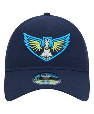 Men's and Women's Navy Dallas Wings Core Logo 9TWENTY Adjustable Hat