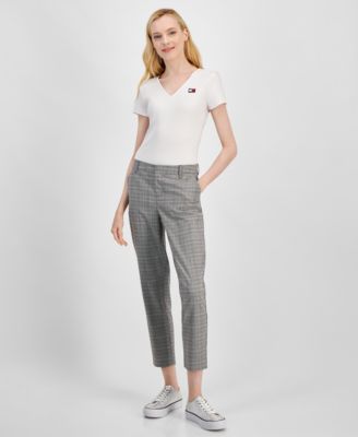Tommy Hilfiger - Women's Hampton Glen Plaid Trousers