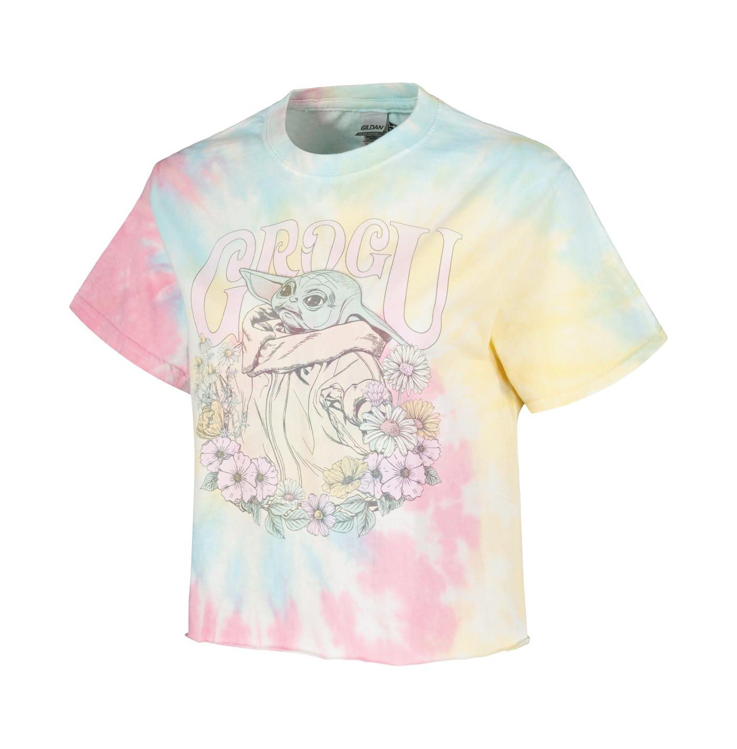 Футболка Mad Engine Blue The Mandalorian Springtime for Baby Yoda Tie-Dye — фото 2