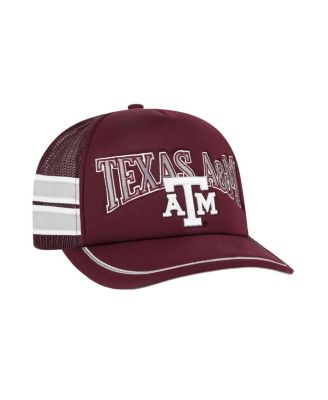 Men's Maroon Texas A M Aggies Sideband Trucker Adjustable Hat