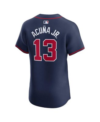 Men's Ronald Acuna Jr. Atlanta Braves Alternate Elite Player Jersey