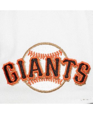 Men's White San Francisco Giants Cooperstown Collection Tail Sweep Pro Snapback Hat