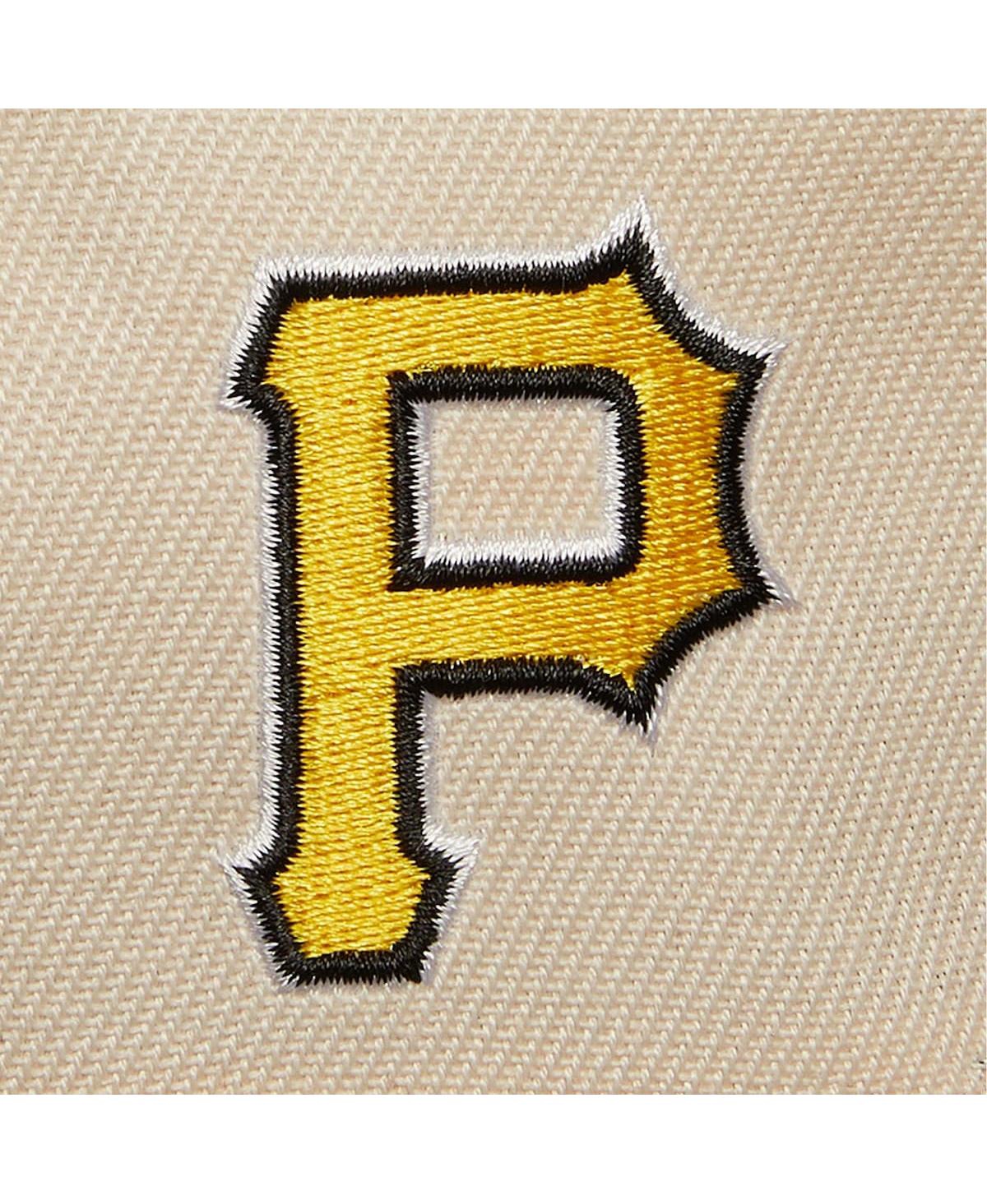 Mitchell & Ness Men's Cream Pittsburgh Pirates Cooperstown Collection Speed Zone Snapback Hat In Cream