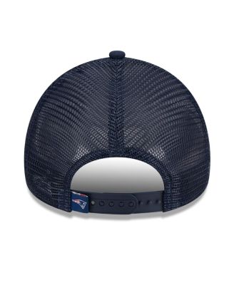 Women's Navy New England Patriots McGee Trucker 9FORTY Adjustable Hat