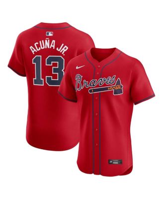 Atlanta Braves Nike Official Replica Home Jersey - Mens with