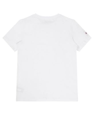 Big Boys and Girls White The Simpsons School Doodles T-Shirt