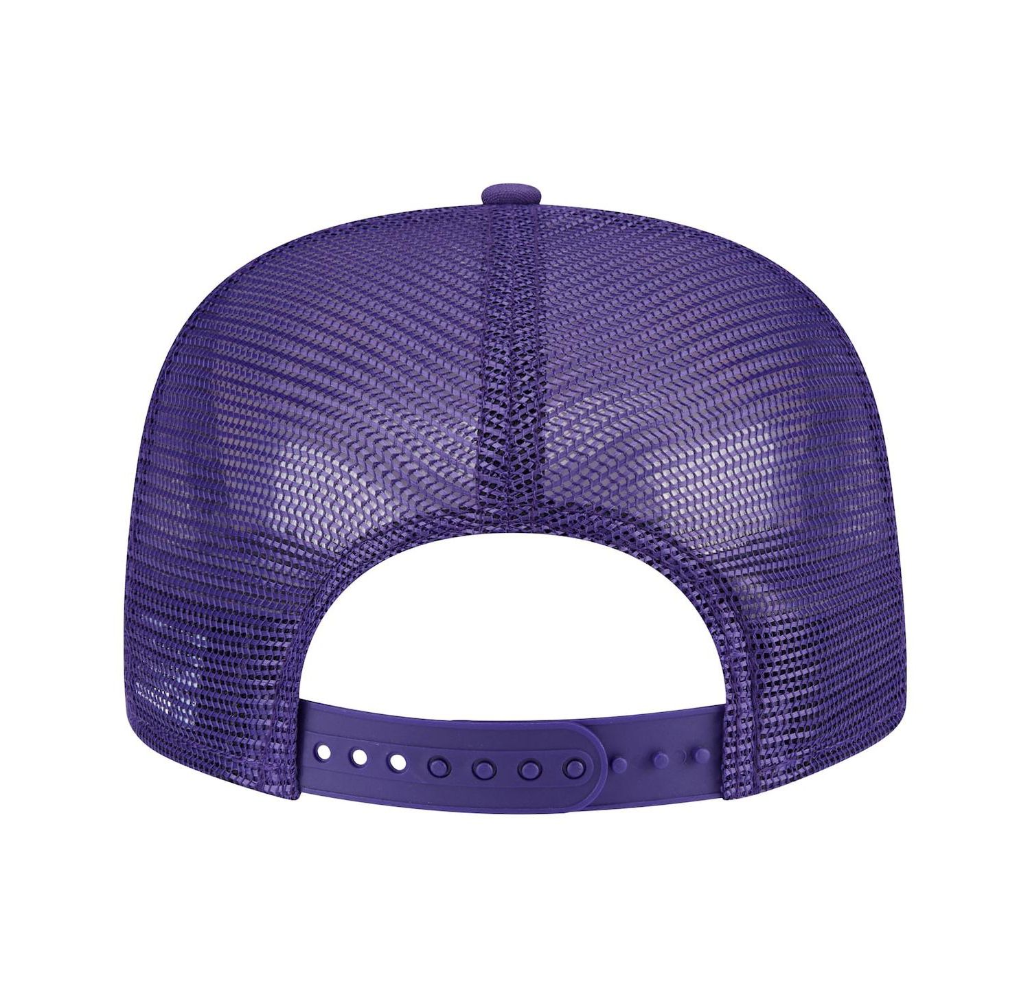 Men's Purple Phoenix Suns Seeing Diamonds A-Frame Trucker 9FIFTY Snapback Hat