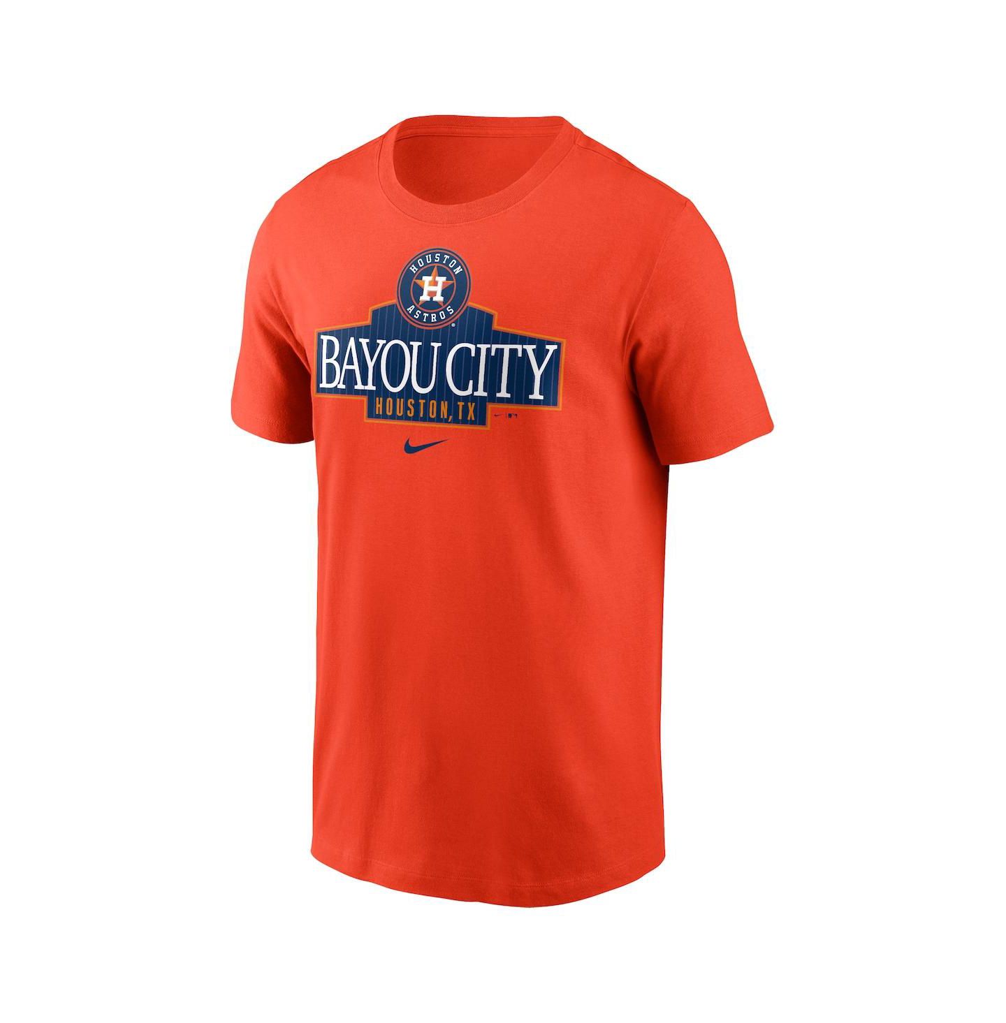 Мужская футболка Nike Orange Houston Astros Local Home Town — фото 3