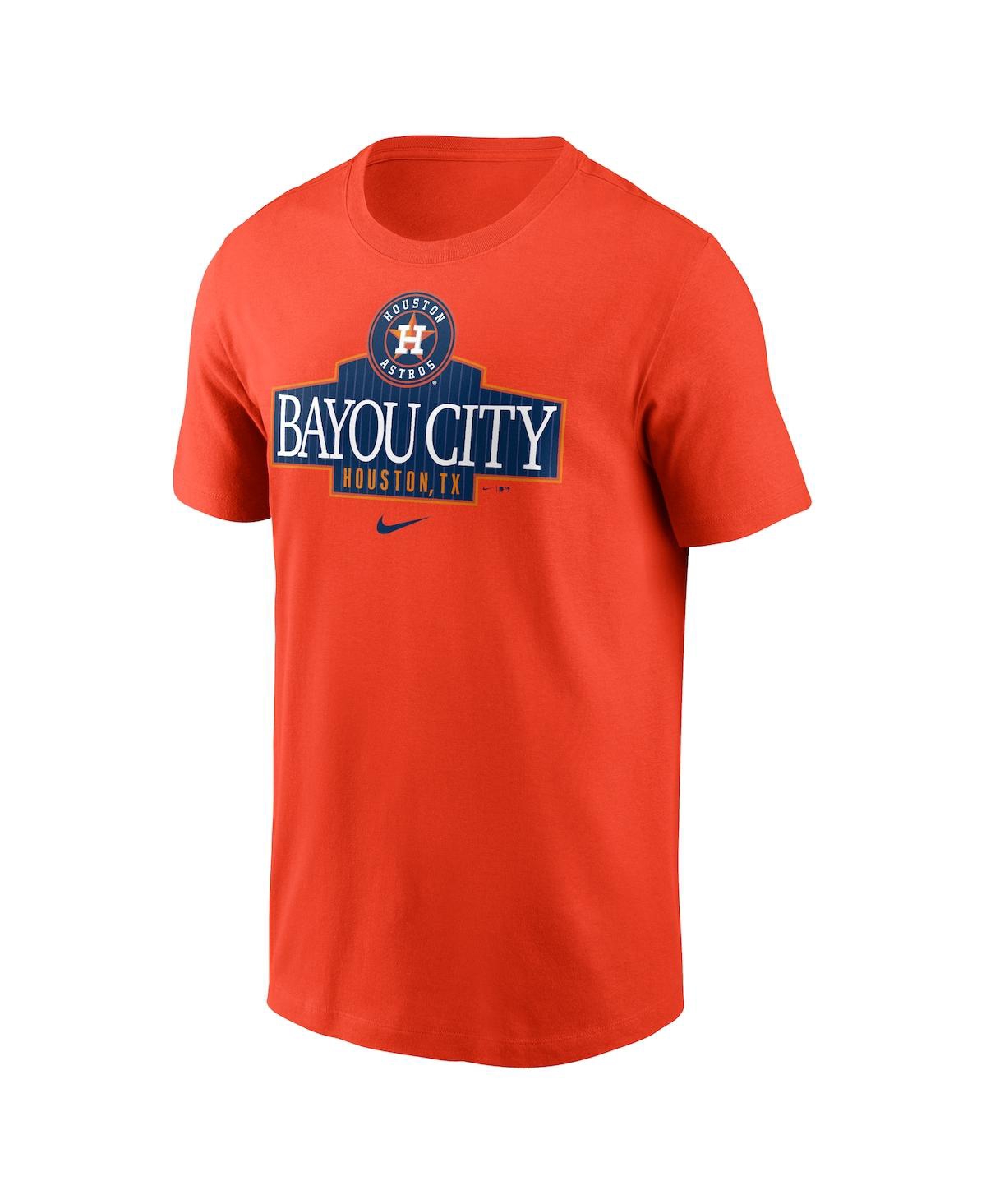 Nike Men'sHouston Astros Local Home Town T-Shirt - Orange
