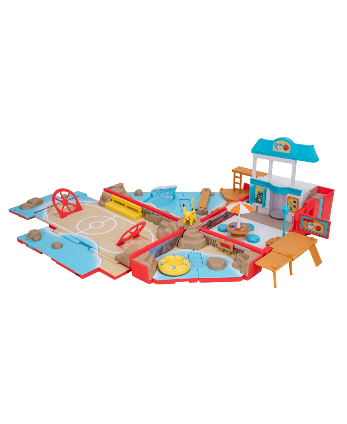 Pokémon Carry Case Battle Beach Playset With Figure In No Color