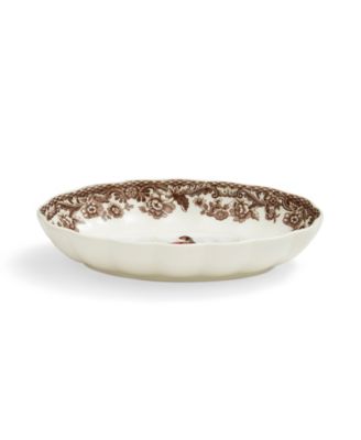 Woodland Pheasant Oval Fluted Dish, Set of 2
