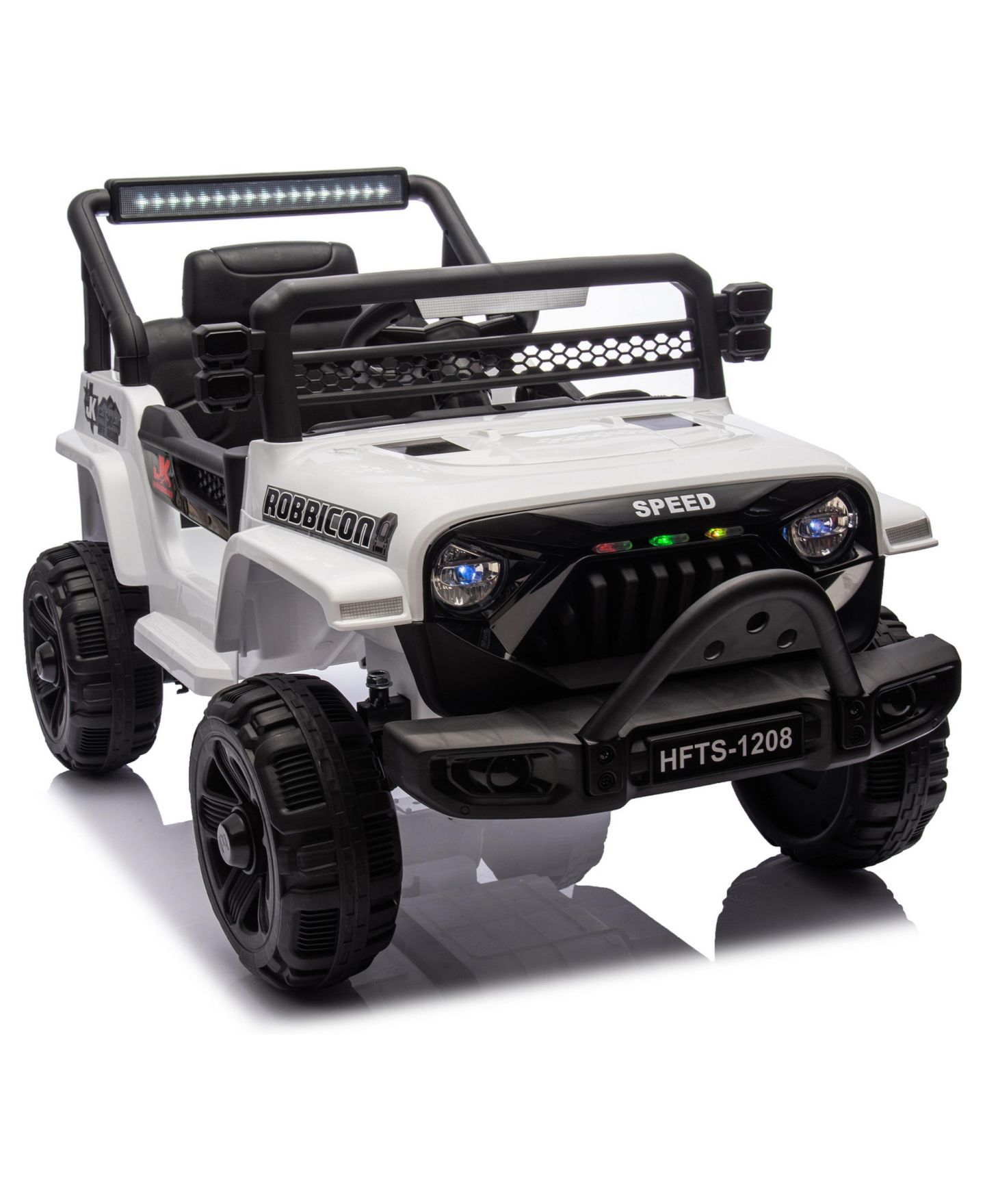 Детская игрушка Streamdale Furniture Electric Ride-On Truck 12V with Parent Control, 3–7 лет, цвет: Белый — фото 7