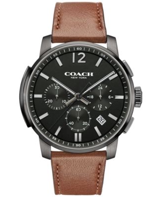 mens leather strap watches sale