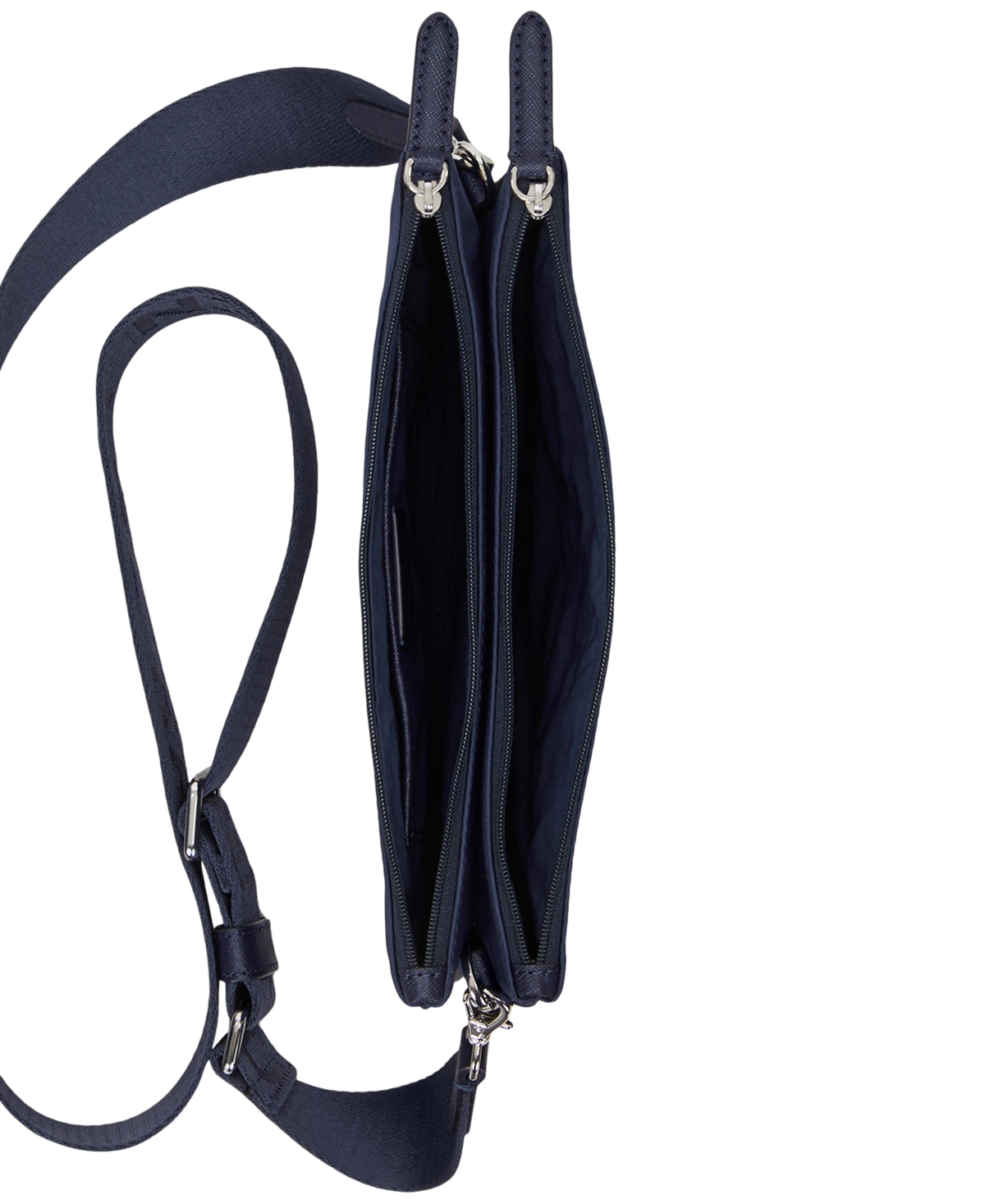 Lauren Ralph Lauren Landyn Small Nylon Crossbody Bag -nvy