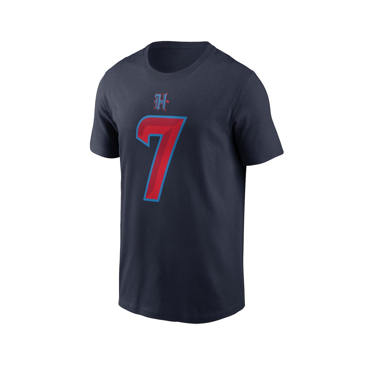 Men's C.J. Stroud Navy Houston Texans Name & Number T-Shirt