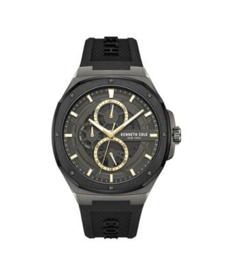 Kenneth cole black stainless steel watch hotsell