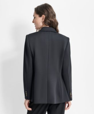 DKNY ★【オフショルダー ガウン】Side Ruffle Off the Shoulder 00000000_zi_384e6500-69dc-43b2