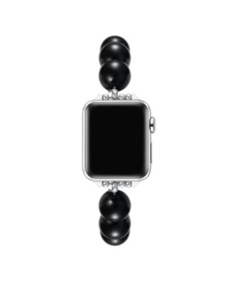 Violet Faux Pearl Band for Apple Watch 44,45,46,49mm