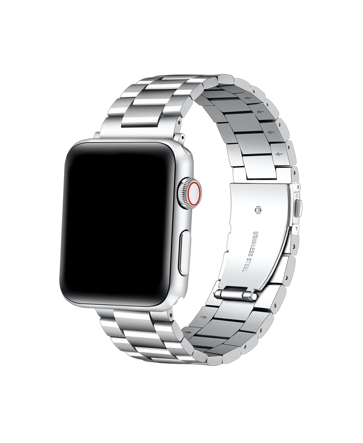 Men's Maxwell Stainless Steel Band for Apple Watch 38mm, 40mm, 41mm, 42mm, 44mm, 45mm, 49mm - Titanium