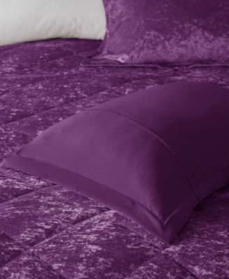 Felicia Velvet 3-Pc. Comforter Set, Twin/Twin XL