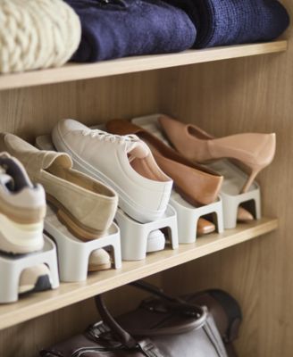 Shoe-In Compact Space-Saving Shoe Organizer, Set of 2