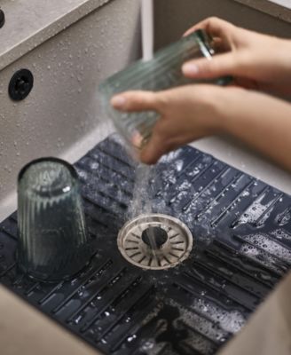 Sinkshield Sink Protecting Mat With Draining Plug