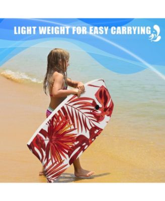 41 Inch Lightweight Surfboard With Fin EPS Core for Kids and Adults-L