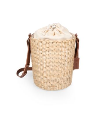Palermo Rush Insulated Bucket Tote with Leather Straps