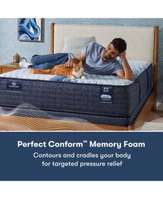 iComfort Iona 13" Memory Foam Plush Mattress Set - King