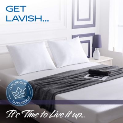 Maxi Luxurious Hotel Style Pillows 300 Thread Count 2 Pack