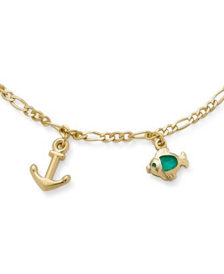 Fine Italian Rolo Link Cable Chain Necklace 14K Yellow Plated Silver 16-24 Inch