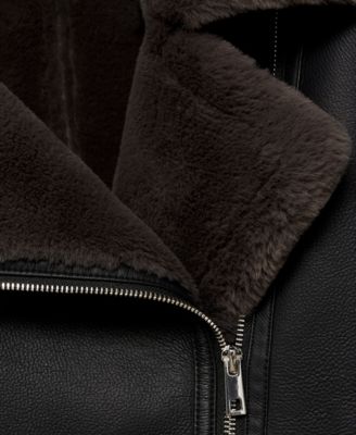 Women's Faux Shearling-Lined Jacket