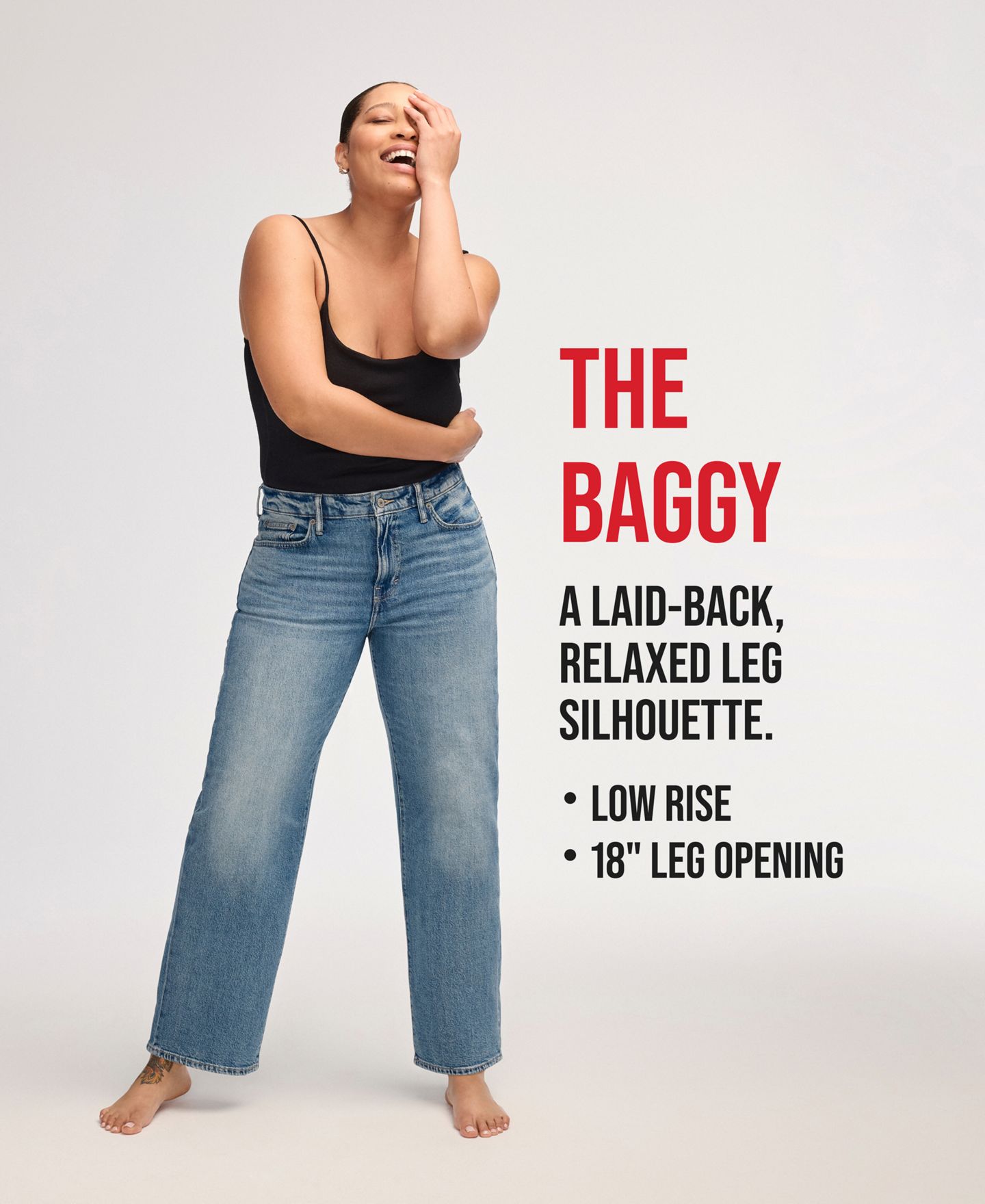 Женские джинсы Lucky Brand The Baggy Wide-Leg, цвет: Pisces — фото 9