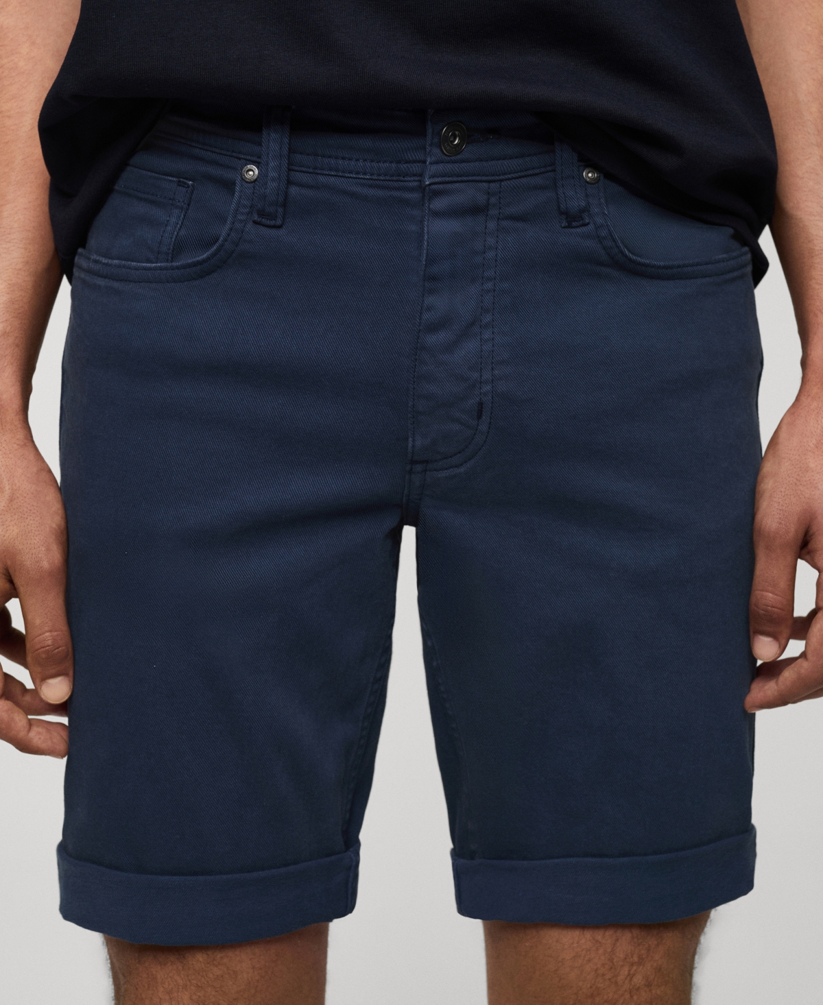 Mango Men's Denim Bermuda Shorts